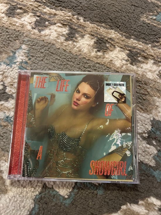 Taylor Swift Other - Taylor Swift The Life of a Showgirl CD - with double sided poster